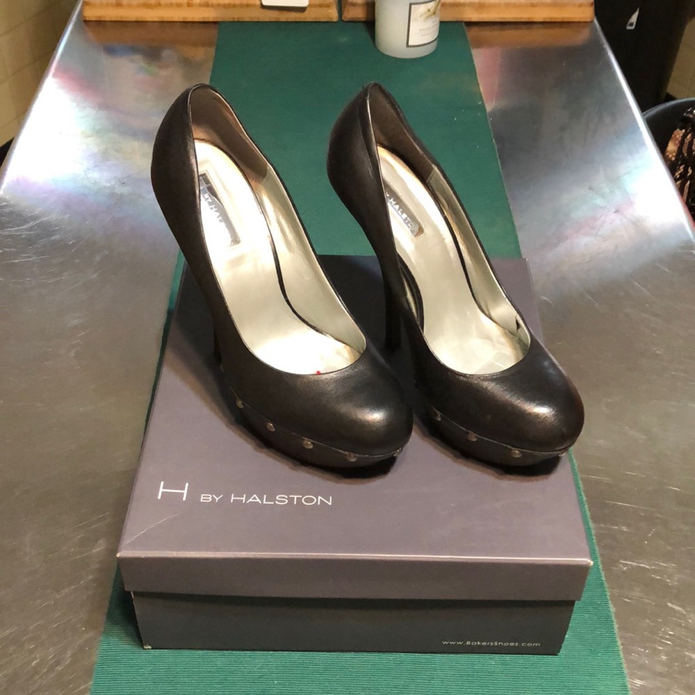 H by Halston heels